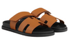 Hermes Calfskin Sandals "Naturel"