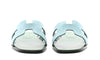 Hermes Oran Sandal Vert D'eau Suede Goatskin