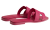 Hermes Oran Sandal "Rose Bougainvillier"