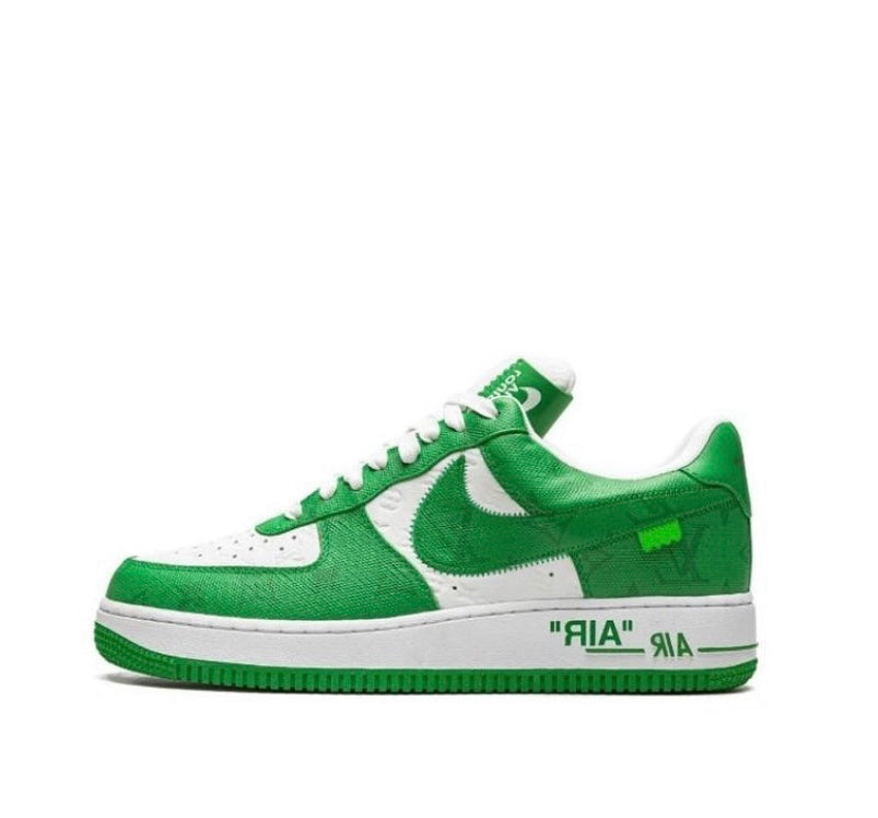 Nike Air Force 1 x Off White x Louis Vuitton Green