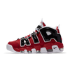 Nike Air More Uptempo Bulls Varsity Red White Black