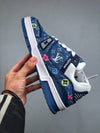 Louis Vuitton Trainer Blue Denim Embroidered