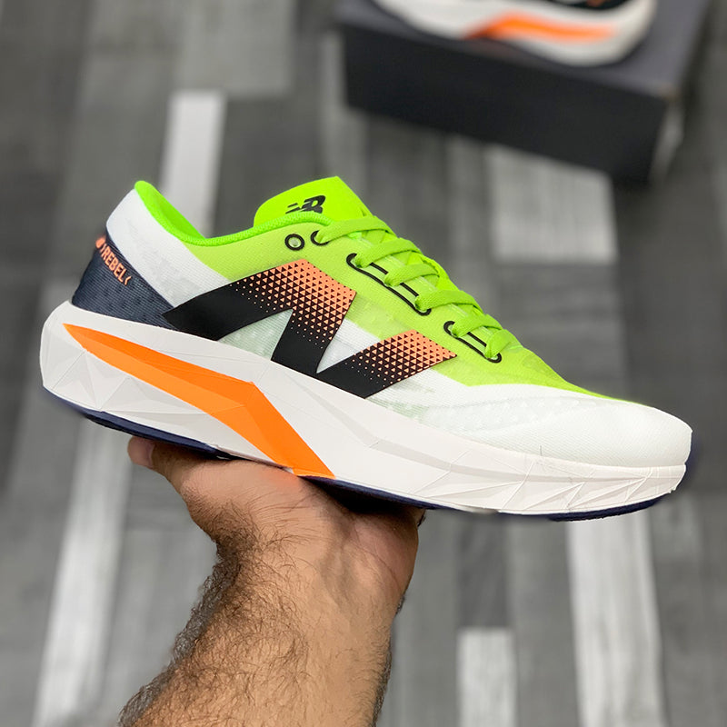 New Balance FuelCell Rebel v4 Lime Hot Mango