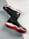 Nike Air Jordan 11 Bred 2019 Black White Varsity Red