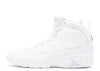 Nike Air Jordan 9 White Metallic Silver