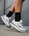 Nike P-6000 Summit White Metallic Silver