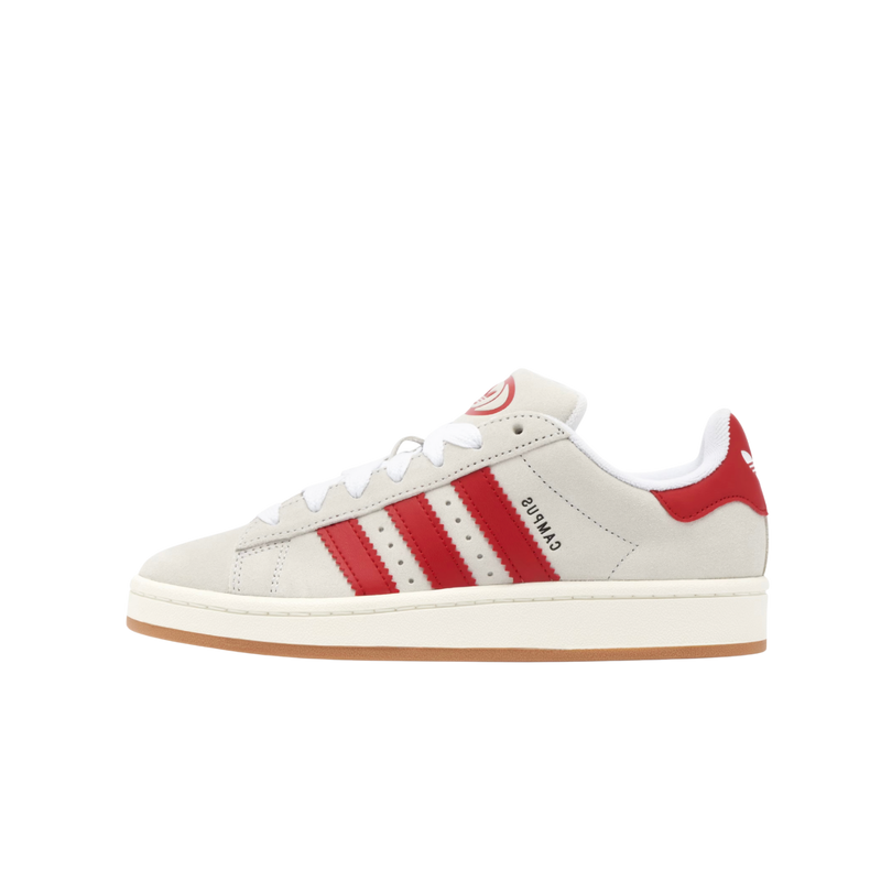 Adidas Campus 00s Crystal White Scarlet