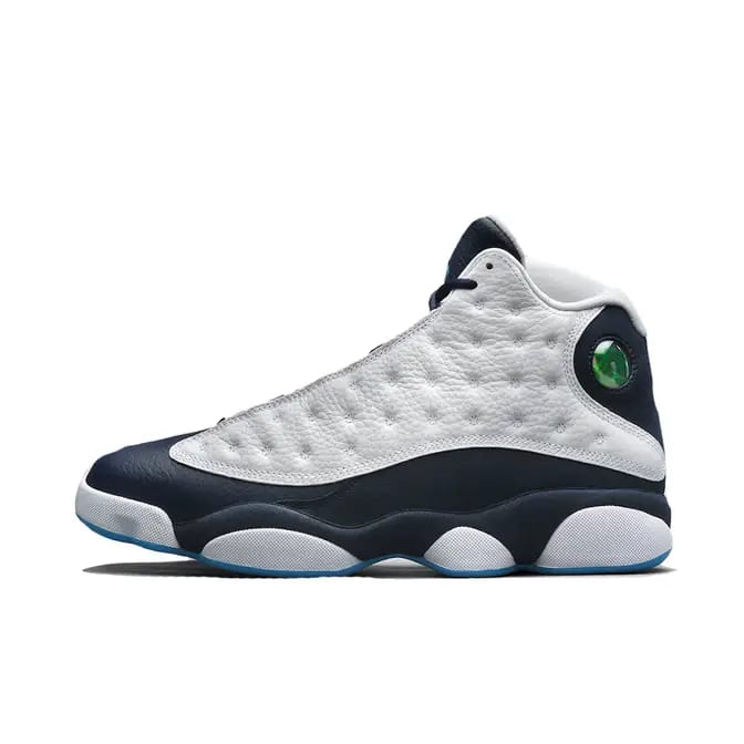 Nike Air Jordan 13 White Obsidian Dark Powder Blue