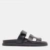 Hermes Chypre Sandals Black