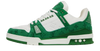 Louis Vuitton Green White Trainer