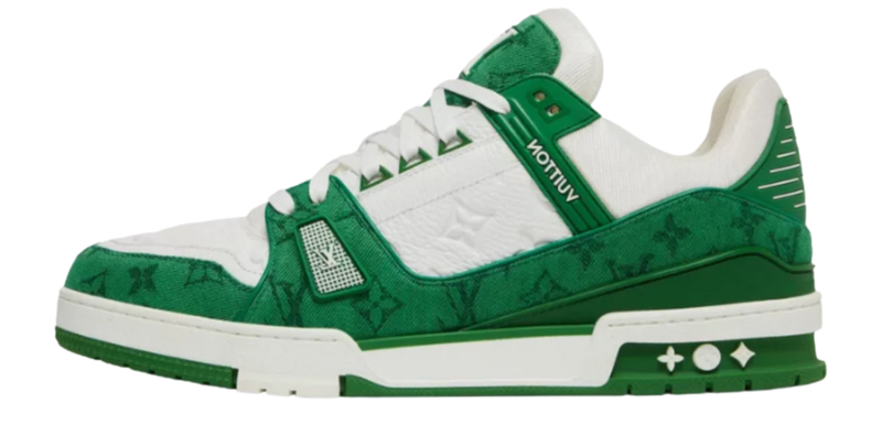 Louis Vuitton Green White Trainer
