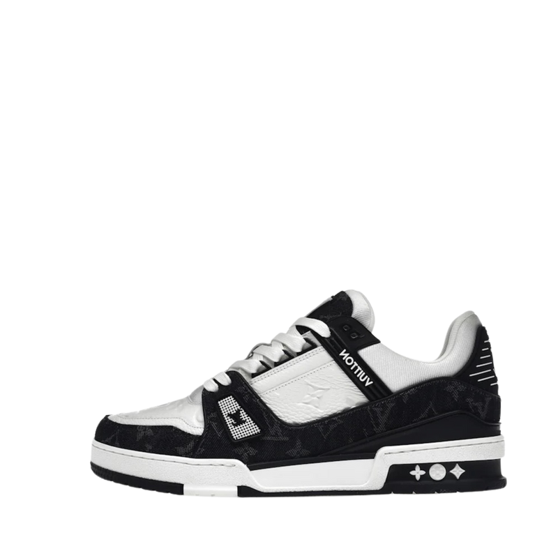 Louis Vuitton Black White Trainer