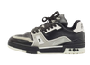 Louis Vuitton Trainer Black Gray Signature