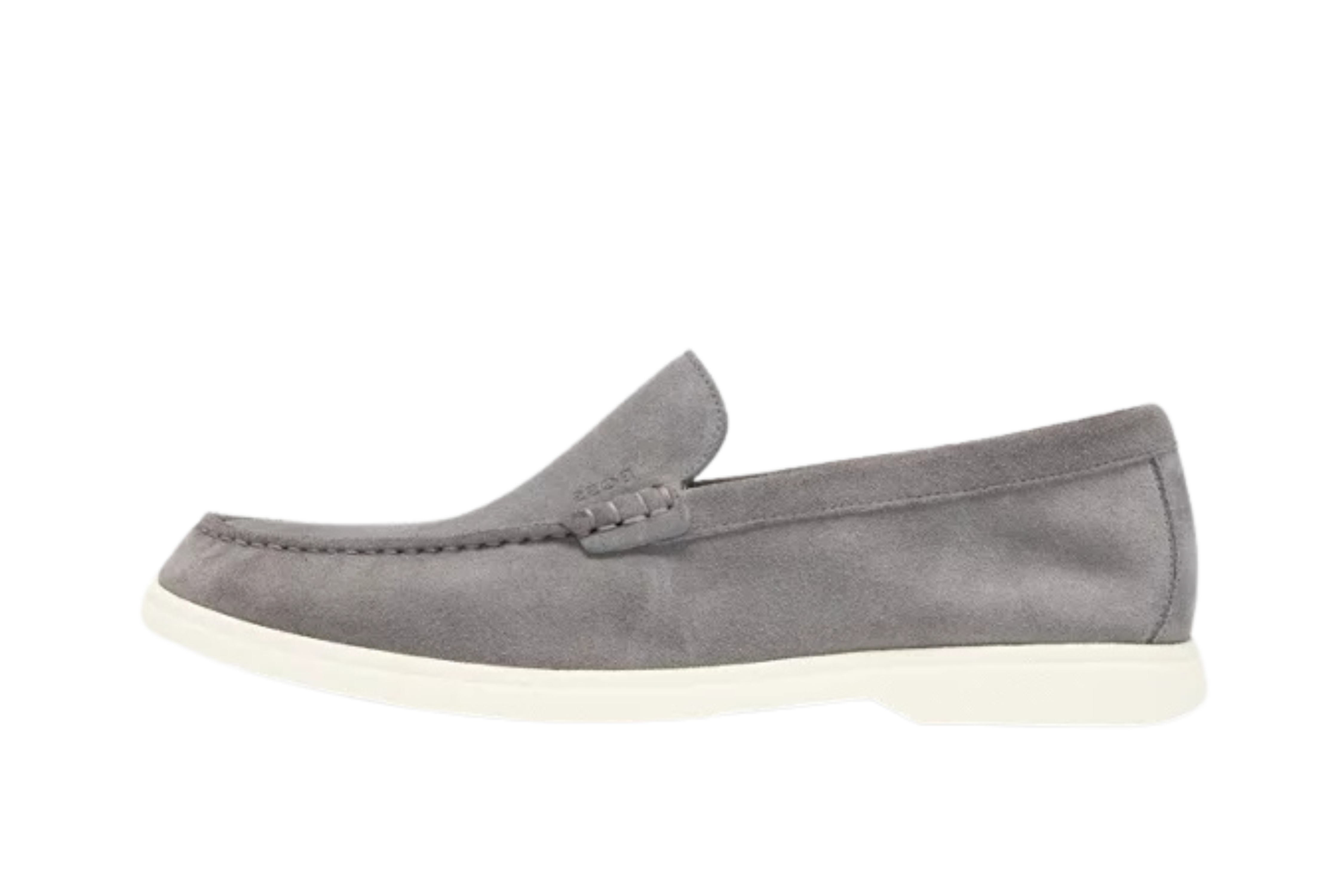 Loro Piana Gray Men's Loafers