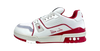 Louis Vuitton Trainer #54 Signature White Red