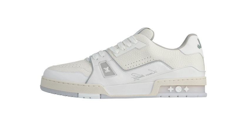Louis Vuitton Trainer #54 Signature White Grey