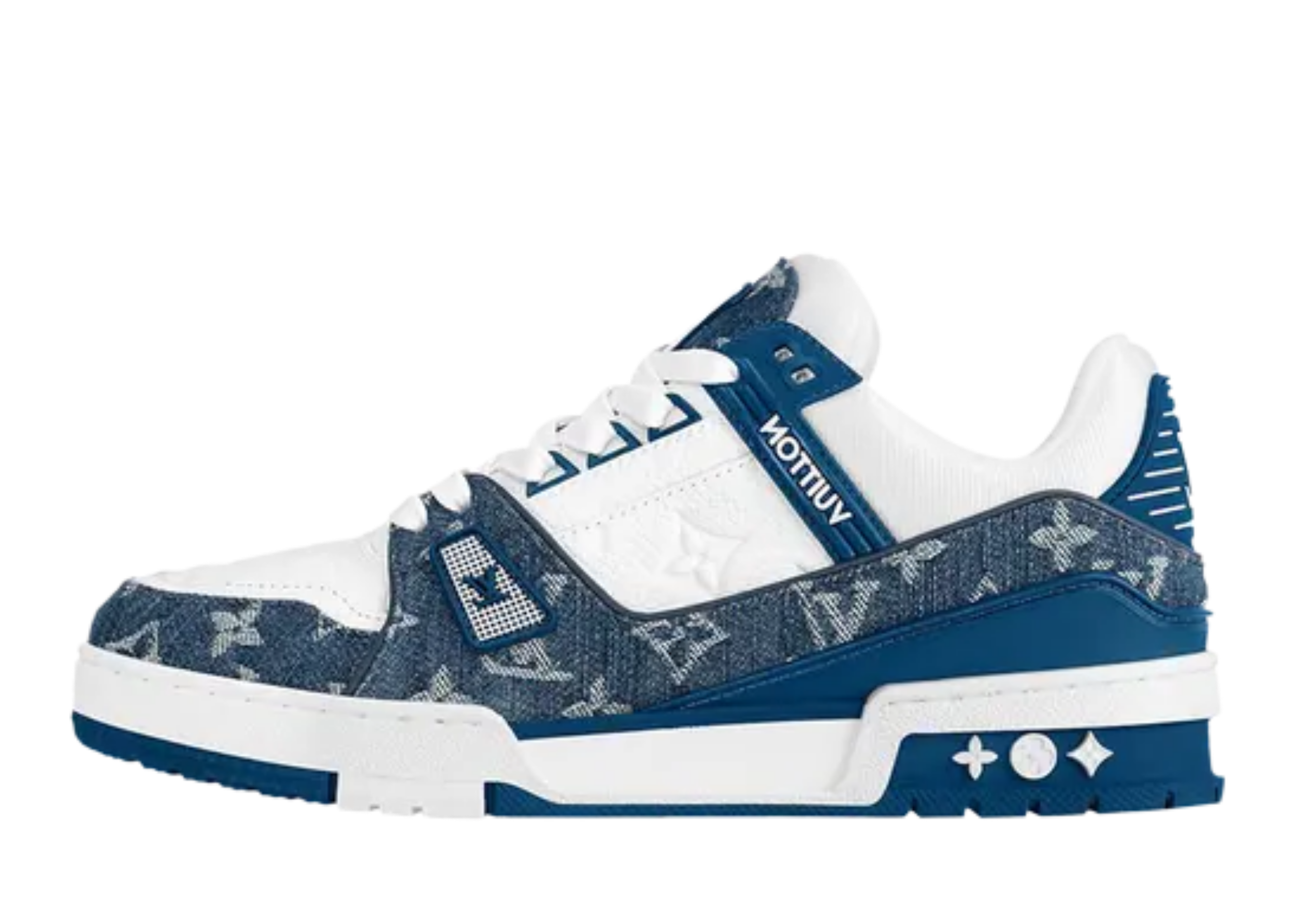Louis Vuitton Blue White Trainer