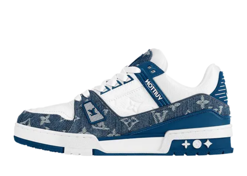 Louis Vuitton Blue White Trainer