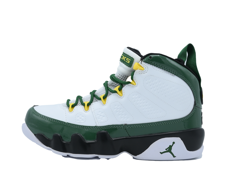 Nike Air Jordan 9 White Pine Green